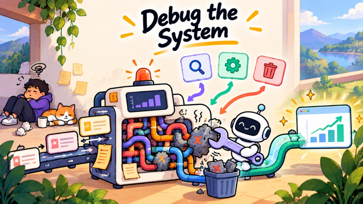 Solo Product Burnout: Debug Your System, Not Yourself (2026)