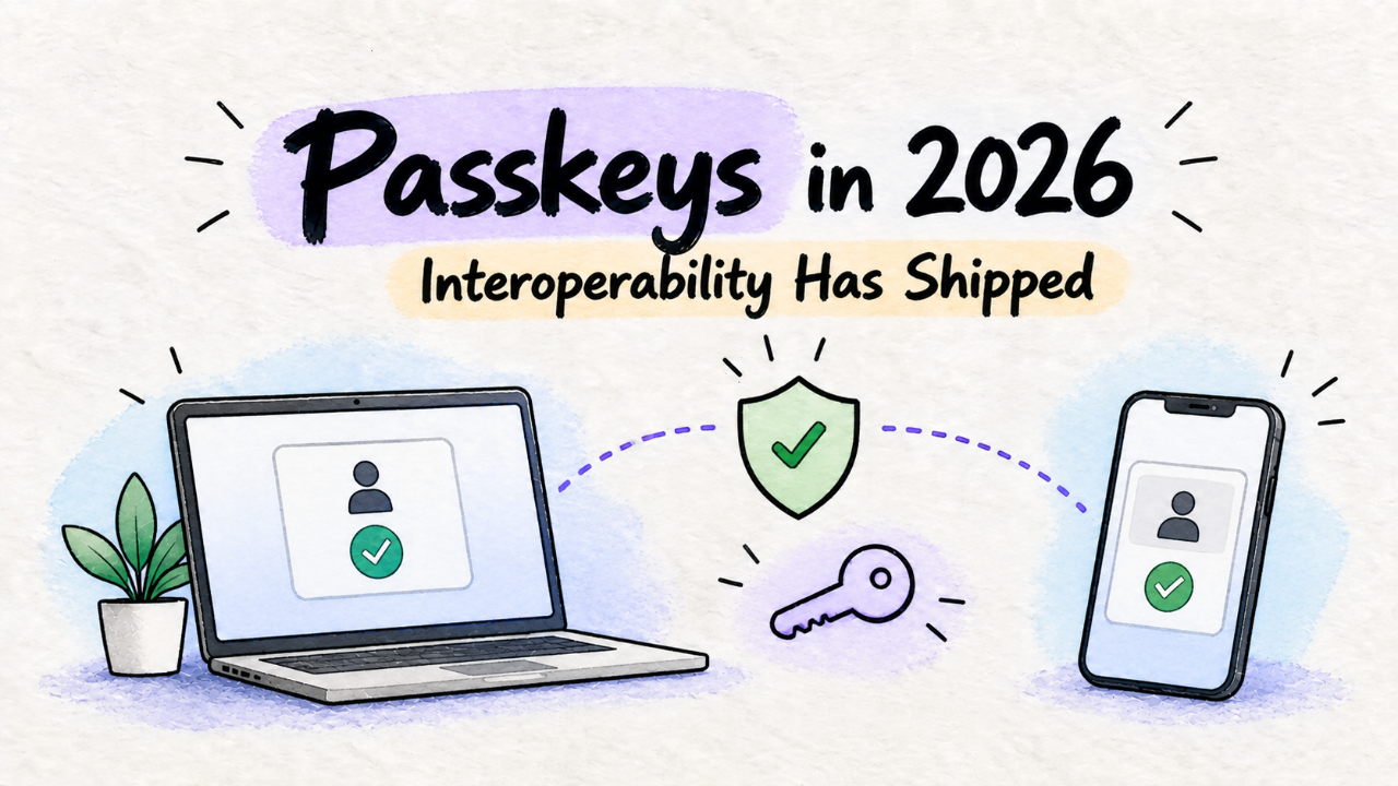 Passkeys Are Not a Trap in 2026: The Interoperability Has Shipped