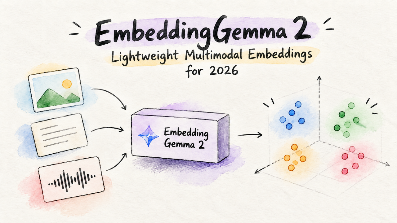 EmbeddingGemma 2: Lightweight Multimodal Embeddings for 2026