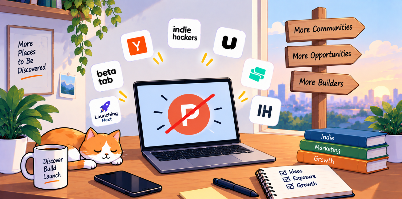 7 Best Product Hunt Alternatives for Indie Makers in 2026