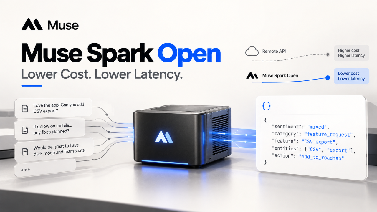 Muse Spark Open 2026: Your AI Cost & Latency Solution