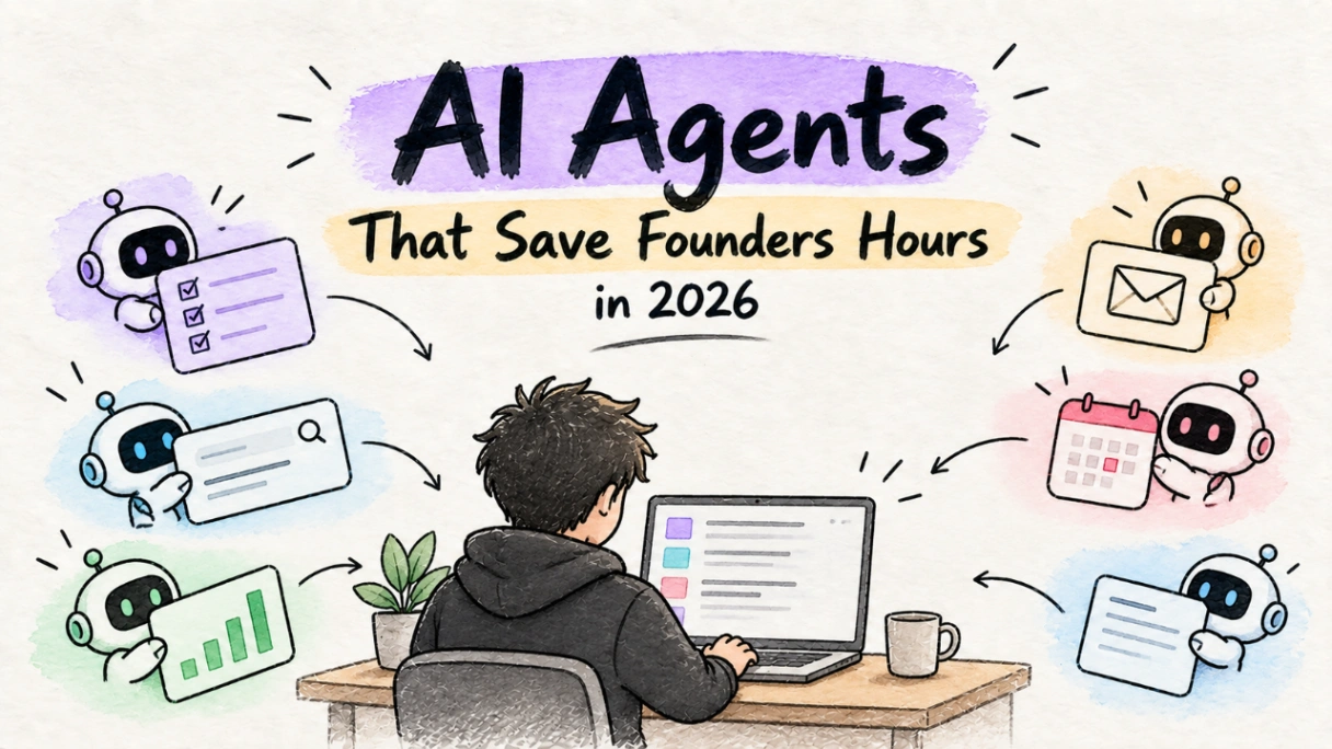 AI Agents That Save Founders Hours in 2026