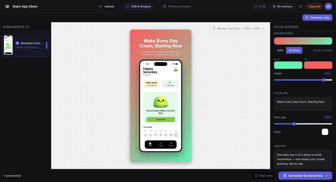 Screenshot 1