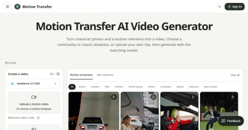 Motion Transfer