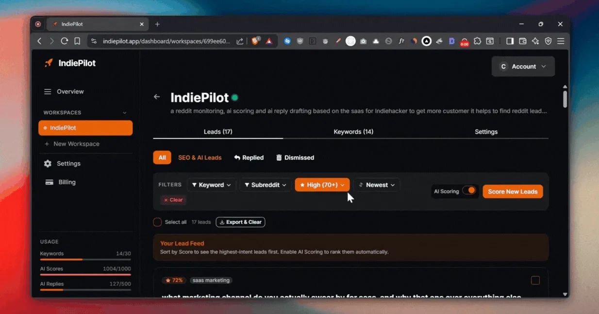 Post content